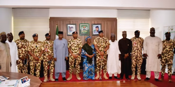 OPHK Commander Conducts Strategic Assessment, Deepens Security Collaboration in Adamawa