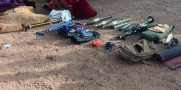 Operation FANSAN YAMMA Troops Recover Heavy Weapons, IEDs in Major Anti-Terror Raid in Kebbi